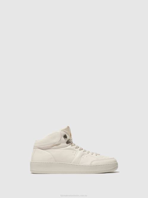 hi-top tränare beat514 män Fly London 2T02839 off-white