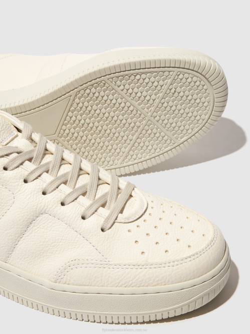 snörskor bude516 män Fly London 2T02836 off-white